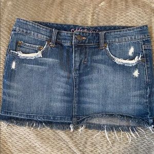 Jean skirt